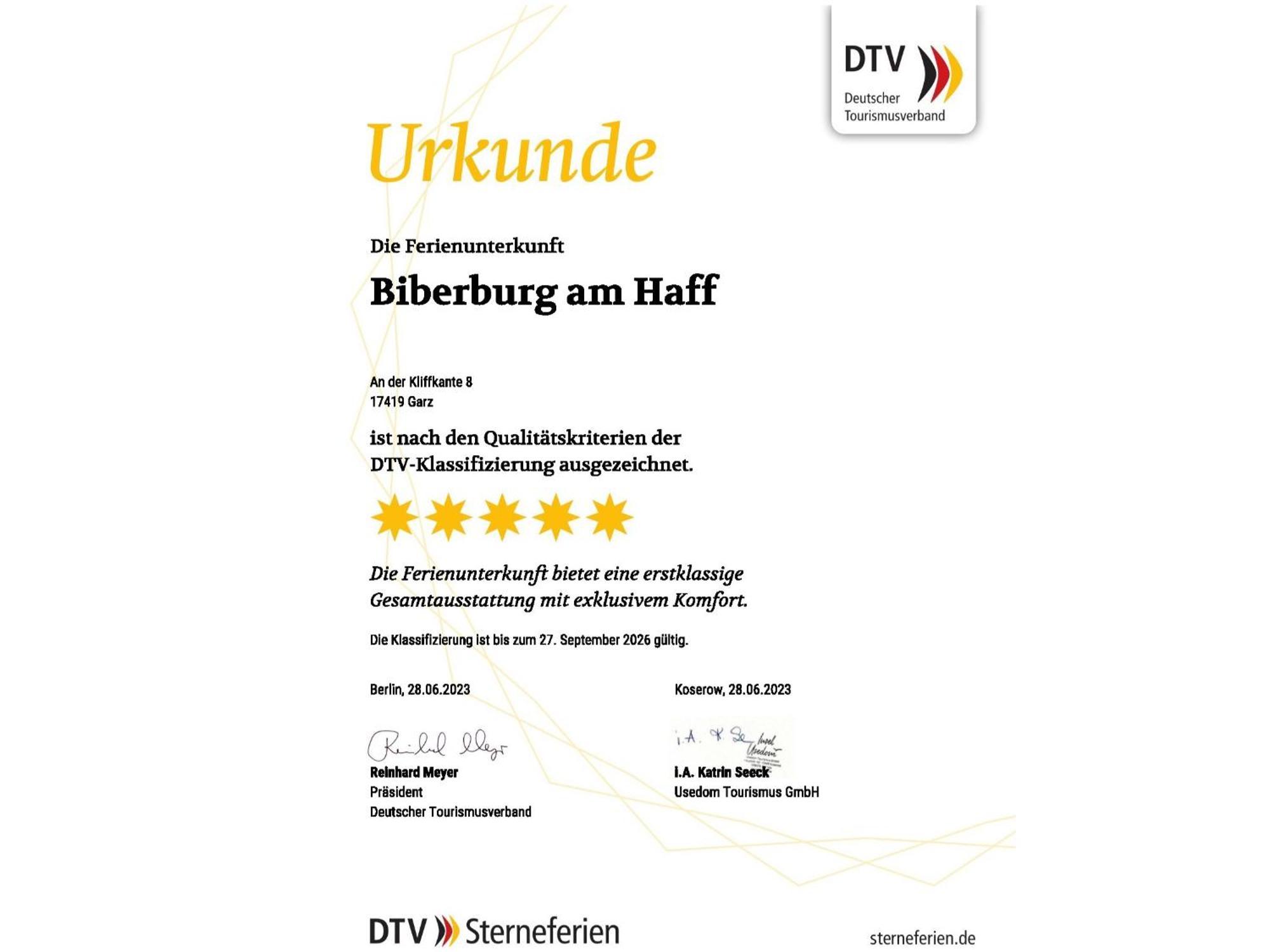 Garz  Ferienhaus "Biberburg Am Haff" מראה חיצוני תמונה